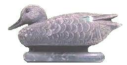 $ Чучело подсадное килевое плавающее Чирок - трескунок утка (Краснодар)    